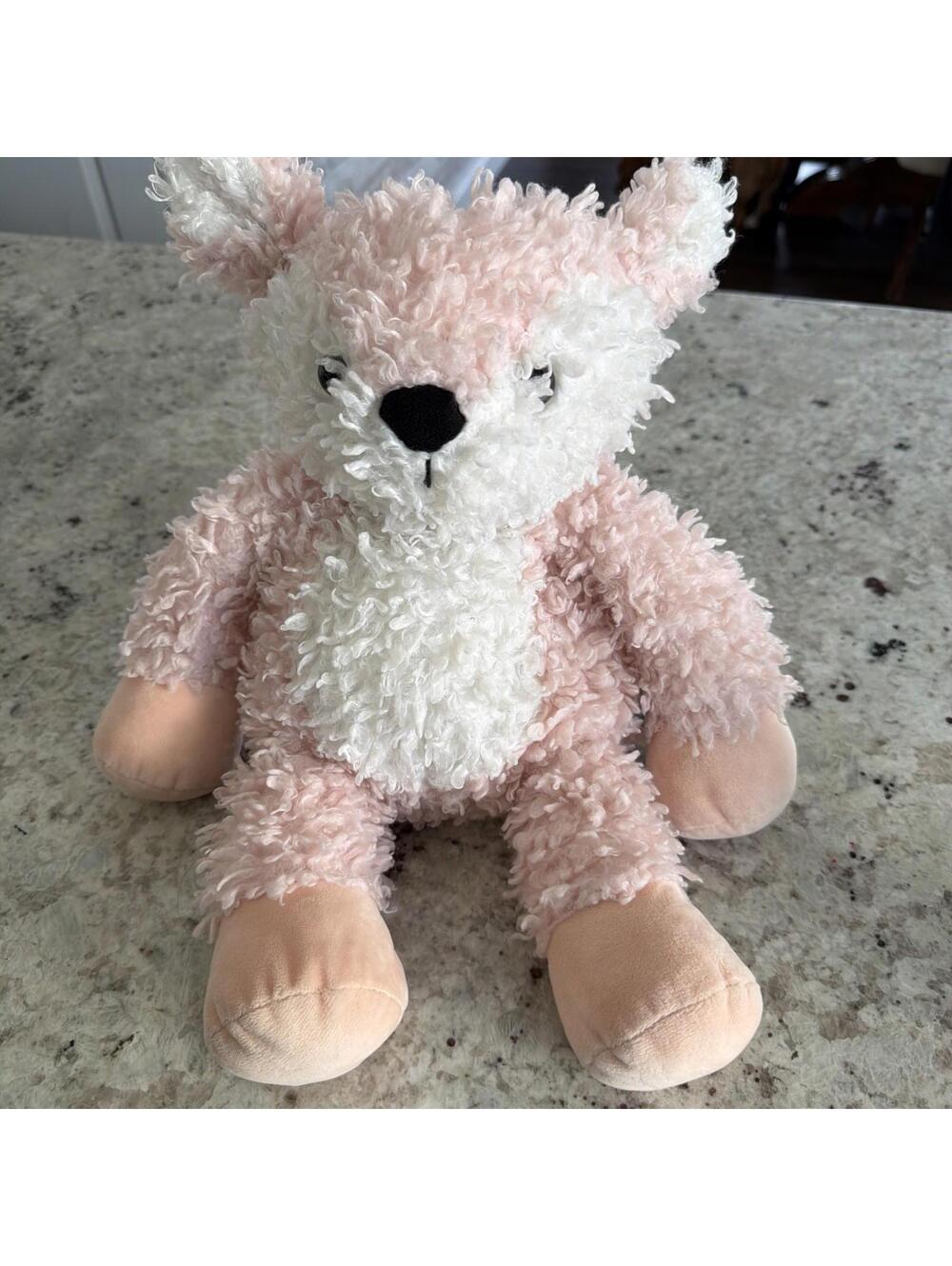 Manhattan Toy Company Curly Q Pink Fawn Plush